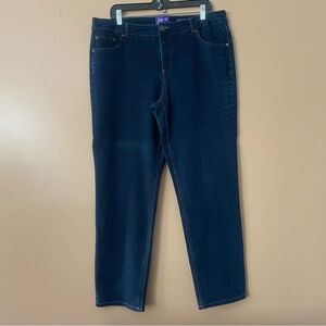 Just My Size Classic Fit Denim Dark Blue Denim Jeans size 16